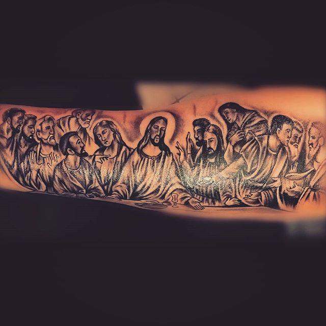 Jesus von Nazaret Tattoo 135