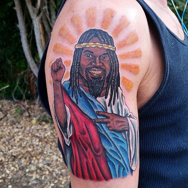 Jesus von Nazaret Tattoo 19