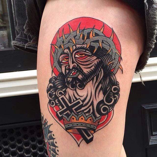 Jesus von Nazaret Tattoo 41