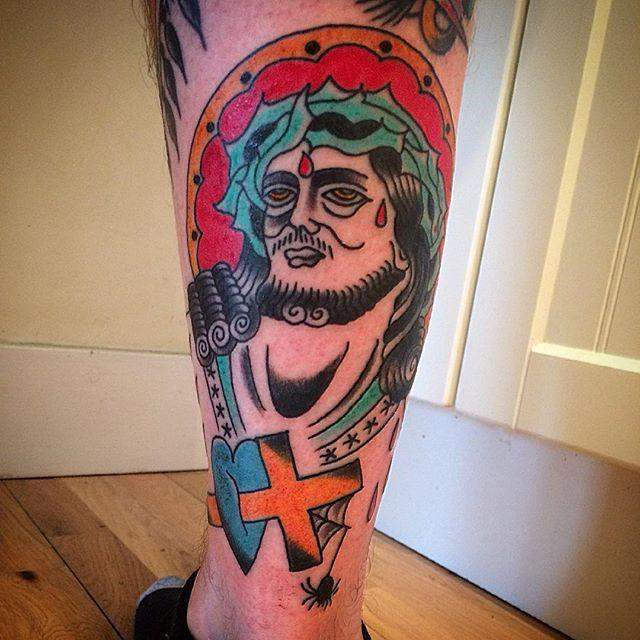 Jesus von Nazaret Tattoo 55