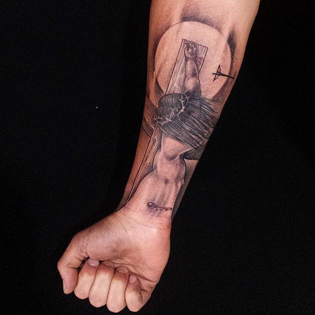 Jesus von Nazaret Tattoo 61