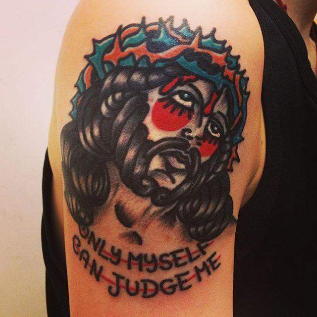 Jesus von Nazaret Tattoo 83