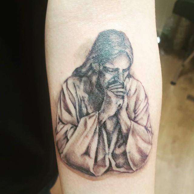 Jesus von Nazaret Tattoo 87