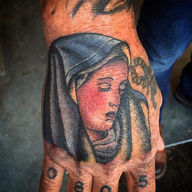 Jungfrau Maria Tattoo 93