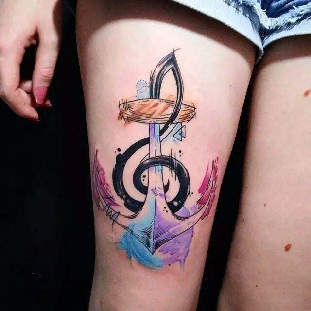 Musik Tattoo 105