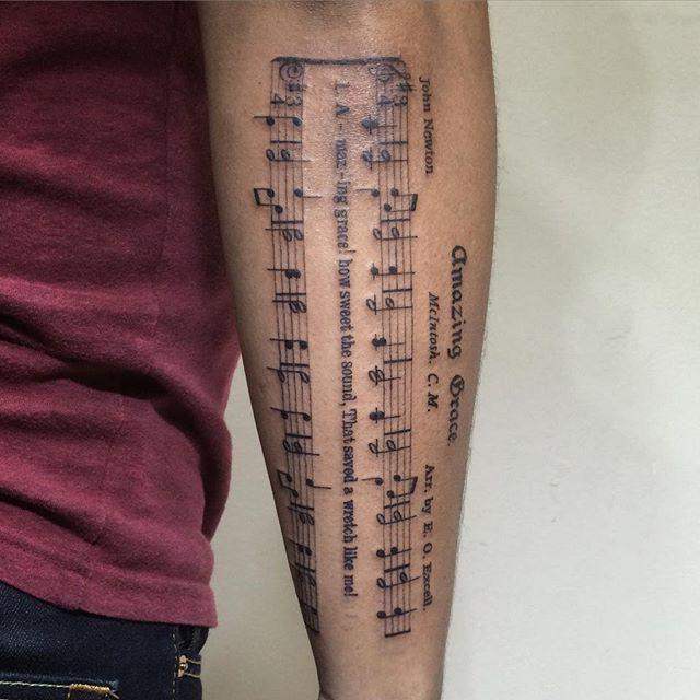 Musik Tattoo 111