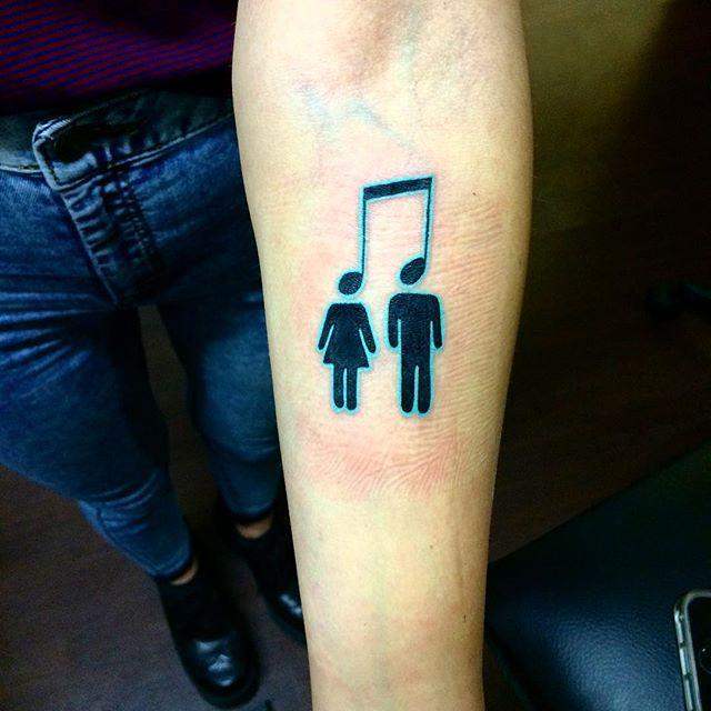 Musik Tattoo 55