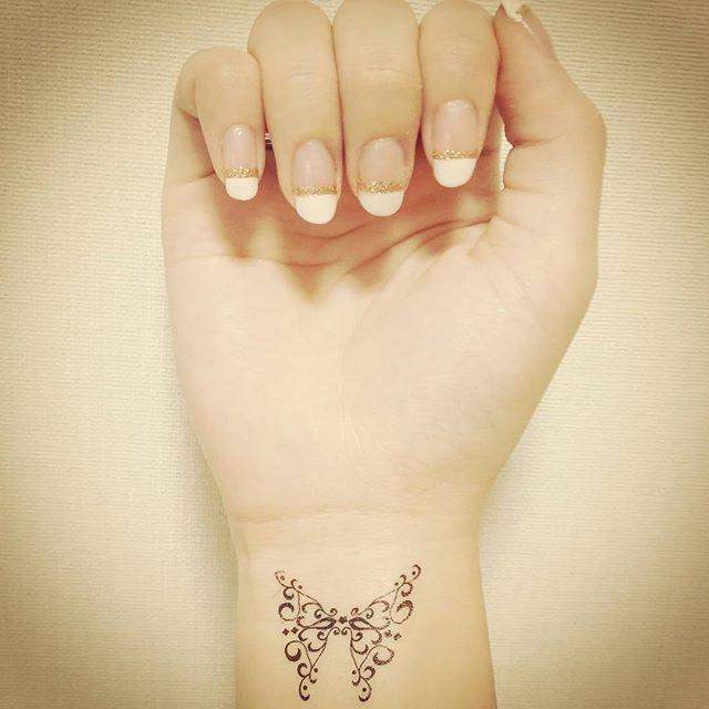 Schmetterling Tattoo 01