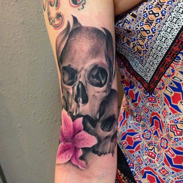 Totenkopf Tattoo 107