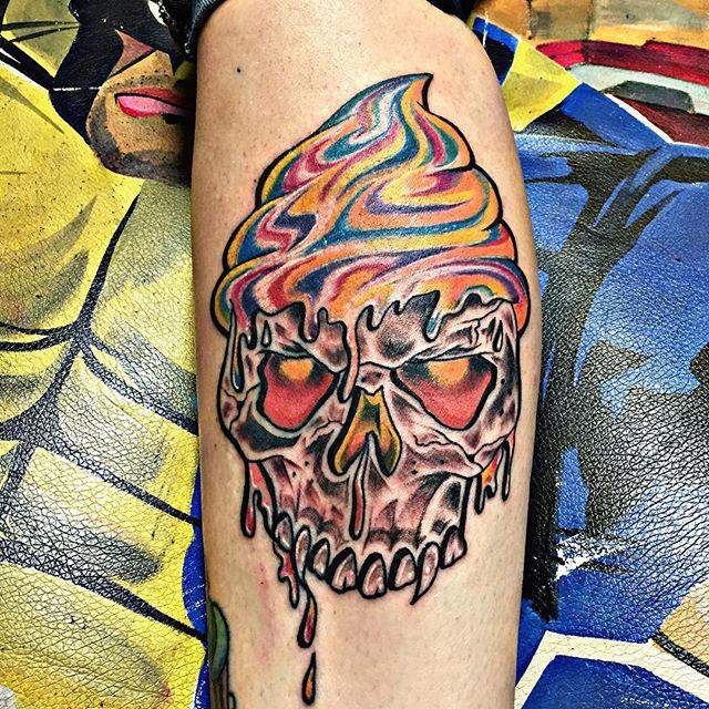 Totenkopf Tattoo 125