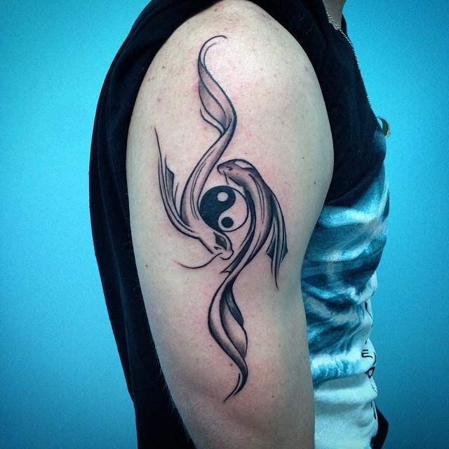 Yin und Yang Tattoo 97