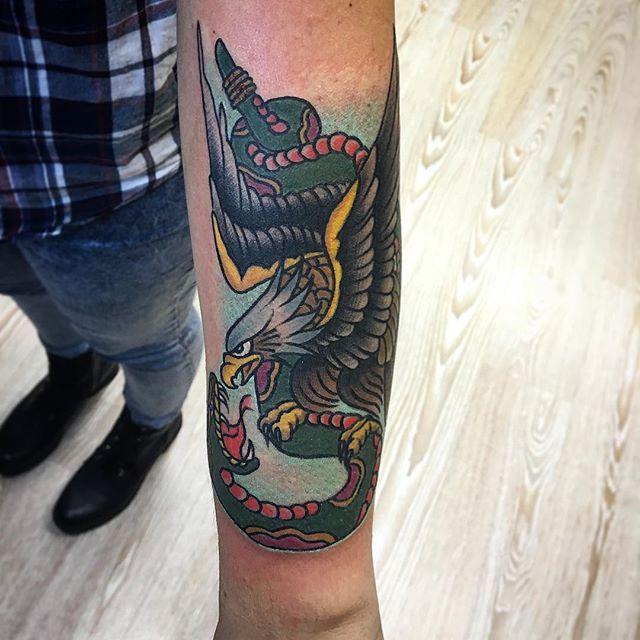 Adler Tattoo 103