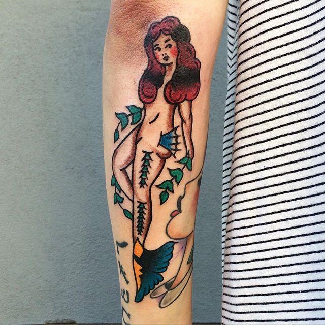 Meerjungfrau Tattoo 37