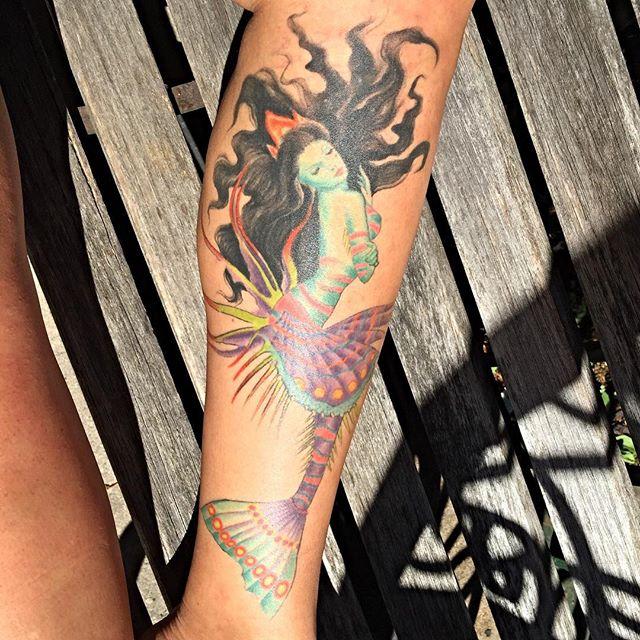 Meerjungfrau Tattoo 41