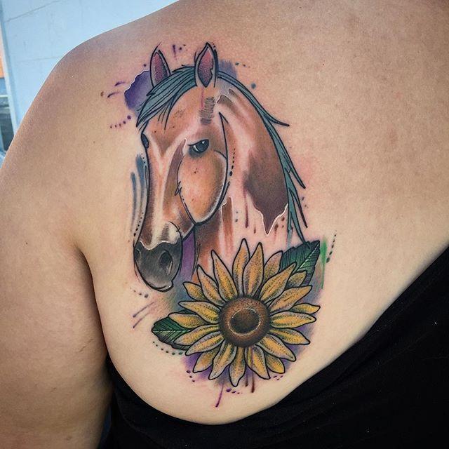 Pferd Tattoo 49