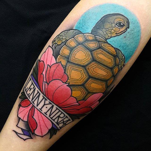 Schildkrote Tattoo 83