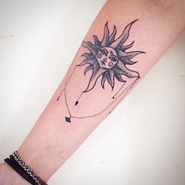 Sonne Tattoo 37