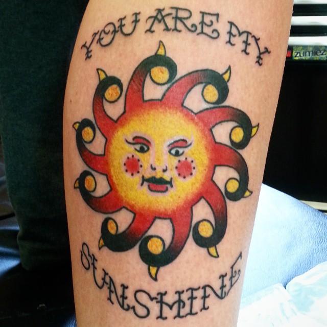 Sonne Tattoo 47