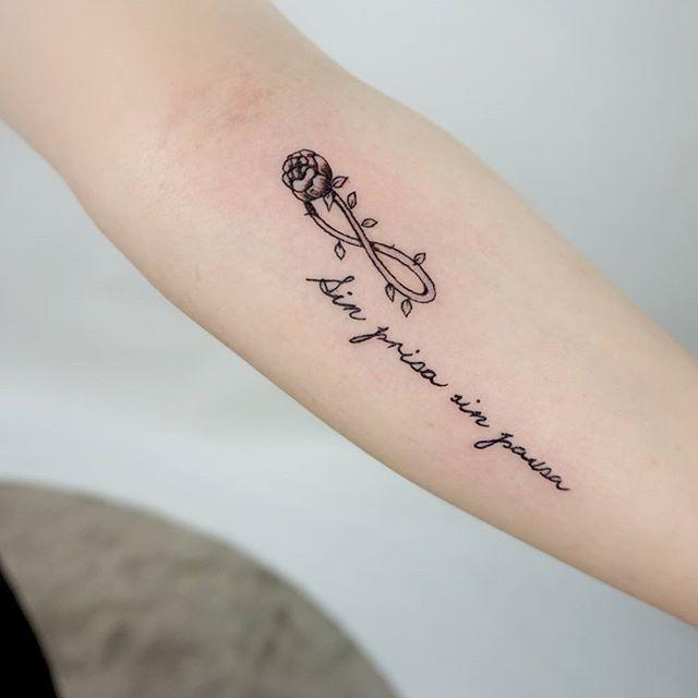 Unendlichzeichen Tattoo 113