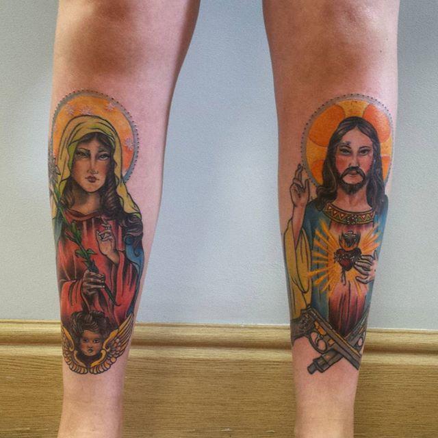 religiose motive Tattoo 111