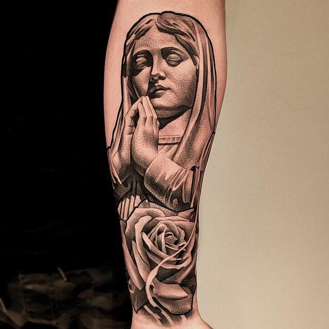 religiose motive Tattoo 129