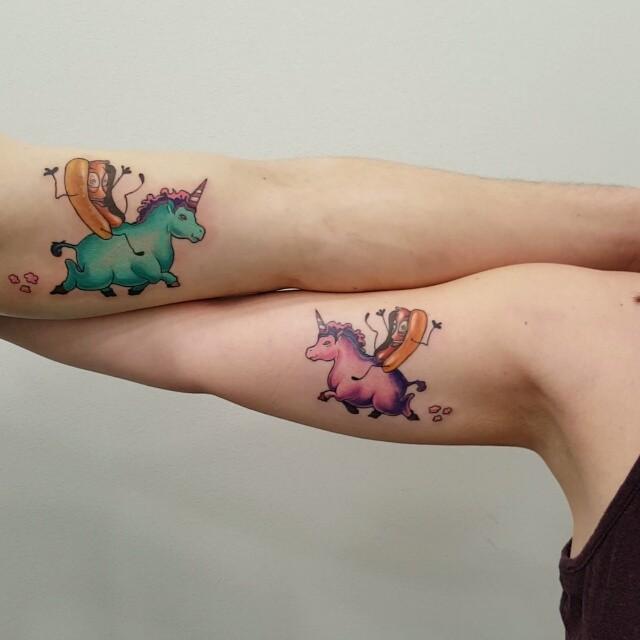 Einhorn Tattoo 125