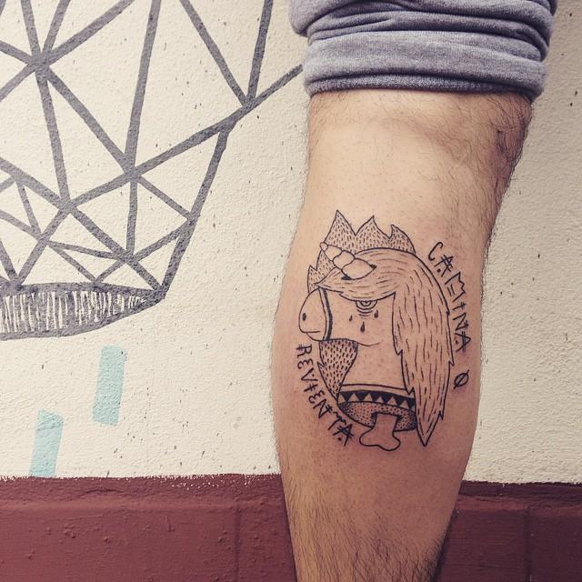 Einhorn Tattoo 89