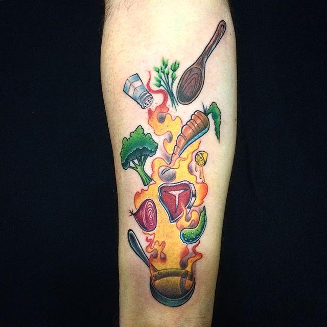 Gastronomie Tattoo 33