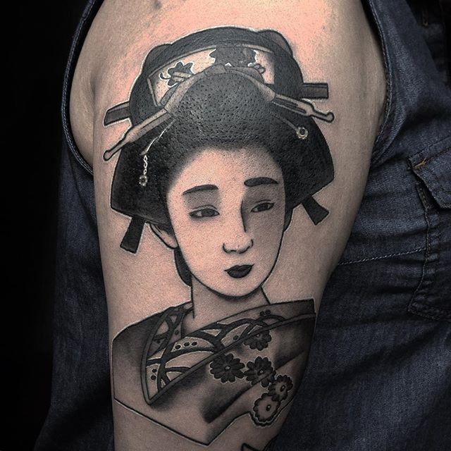 Geisha Tattoo 115