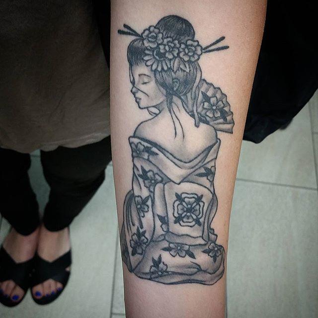 Geisha Tattoo 125