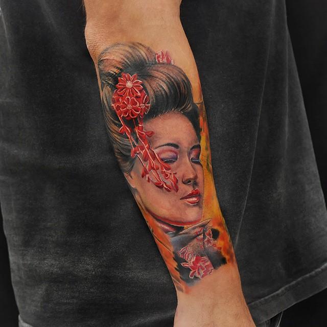 Geisha Tattoo 15