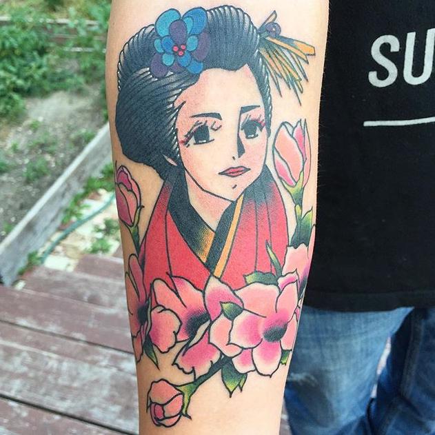Geisha Tattoo 21