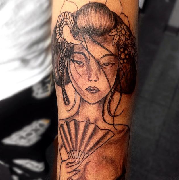 Geisha Tattoo 23