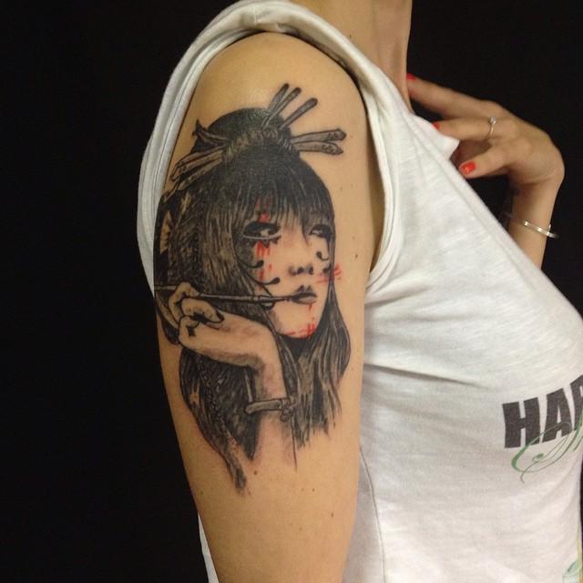 Geisha Tattoo 37