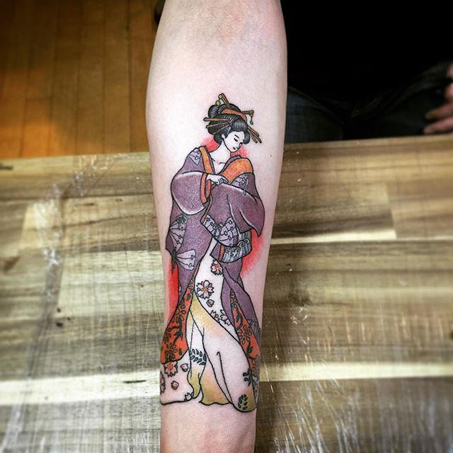 Geisha Tattoo 49