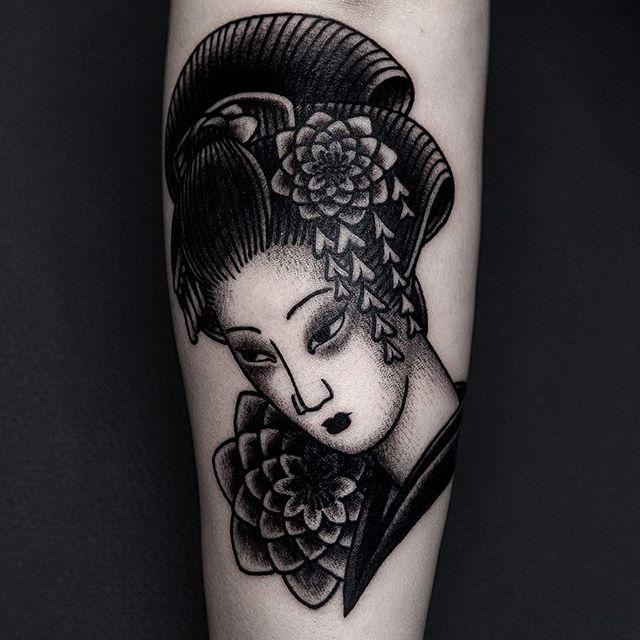 Geisha Tattoo 53