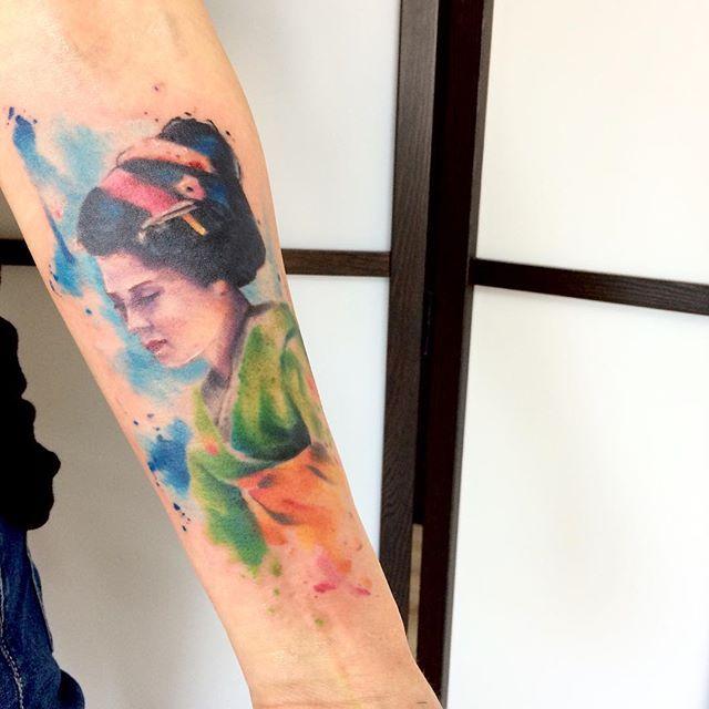 Geisha Tattoo 61