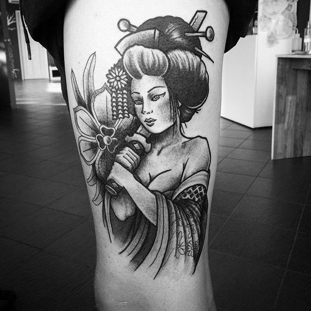 Geisha Tattoo 63