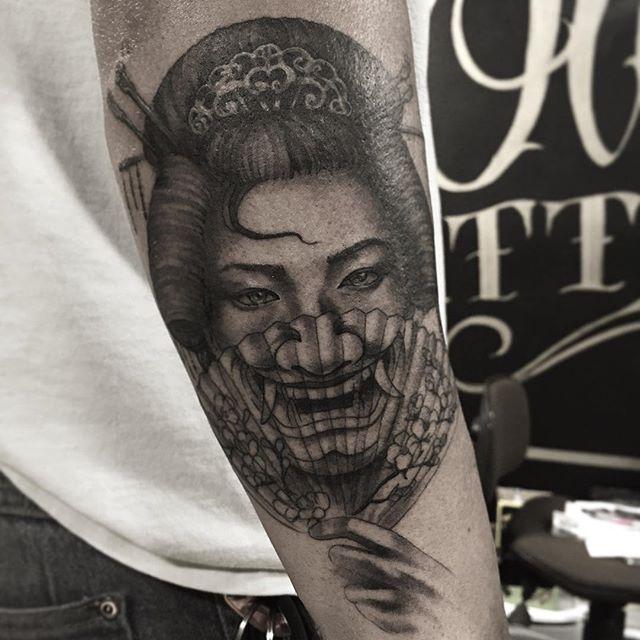 Geisha Tattoo 71