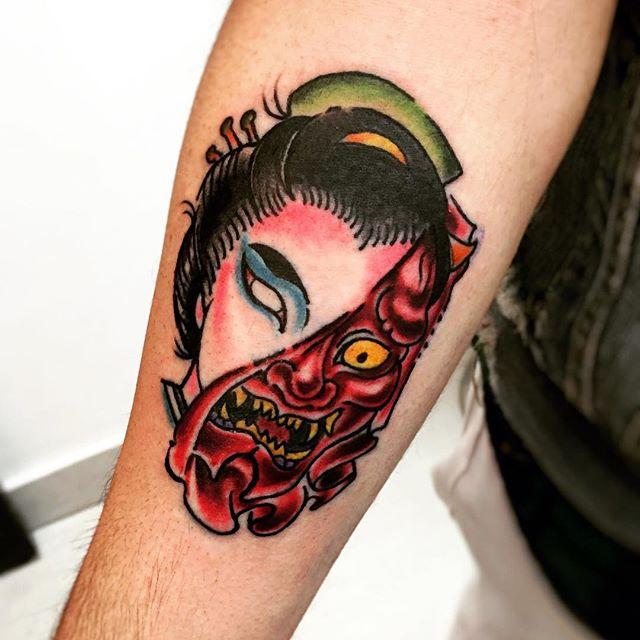 Geisha Tattoo 75