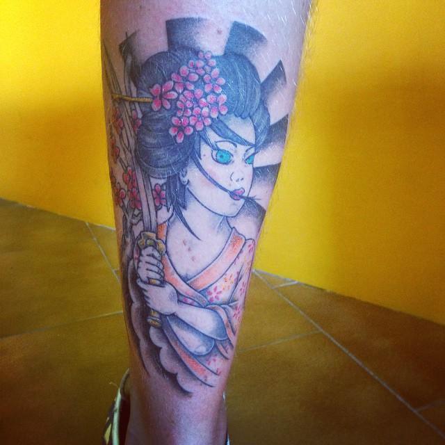 Geisha Tattoo 81