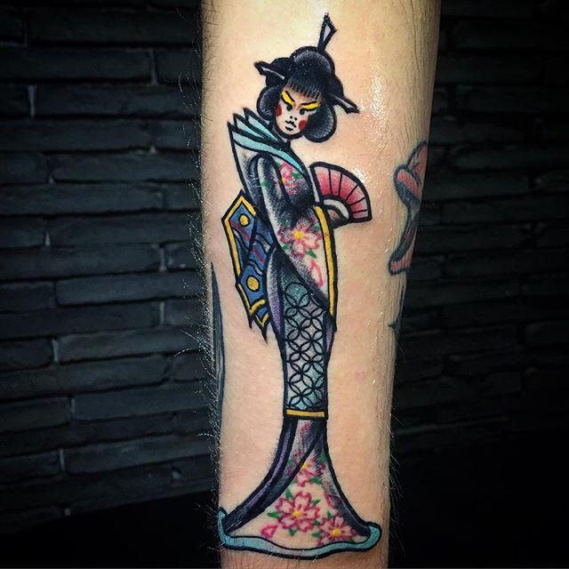 Geisha Tattoo 83