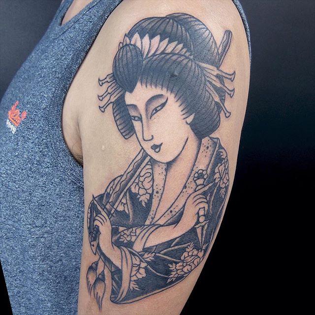Geisha Tattoo 93
