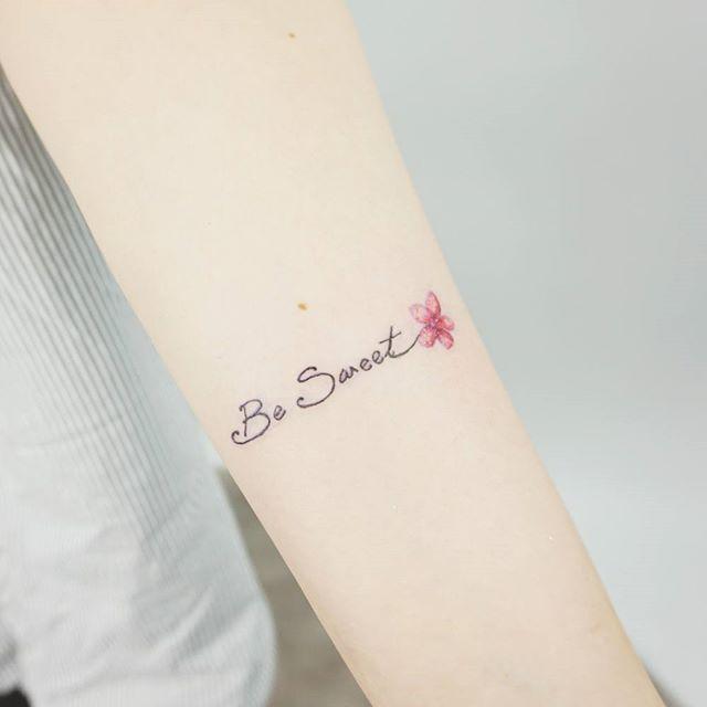 Kirschblute Tattoo 31