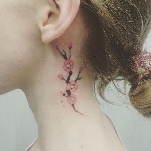 Kirschblute Tattoo 53