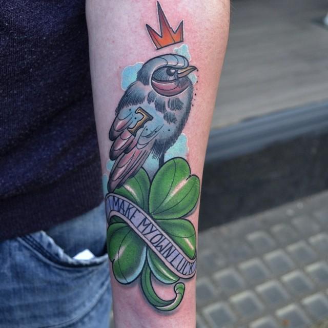 Kleeblatt Tattoo 131