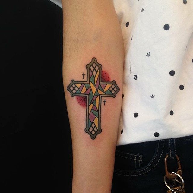 Kreuz Tattoo 103