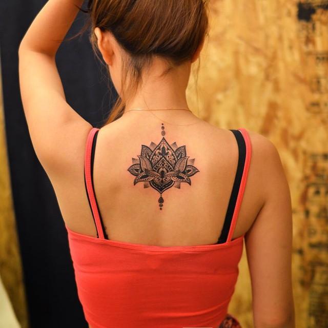 Lotusblume Tattoo 01