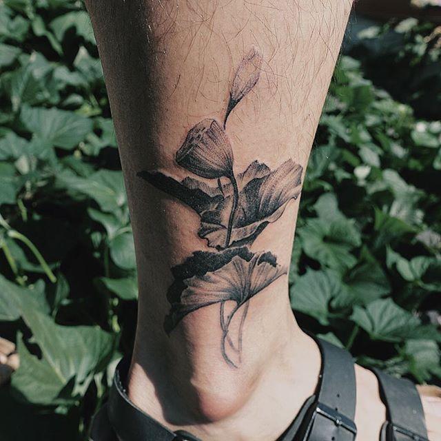 Lotusblume Tattoo 107