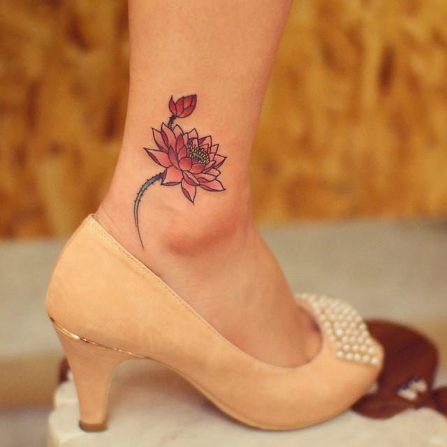 Lotusblume Tattoo 125